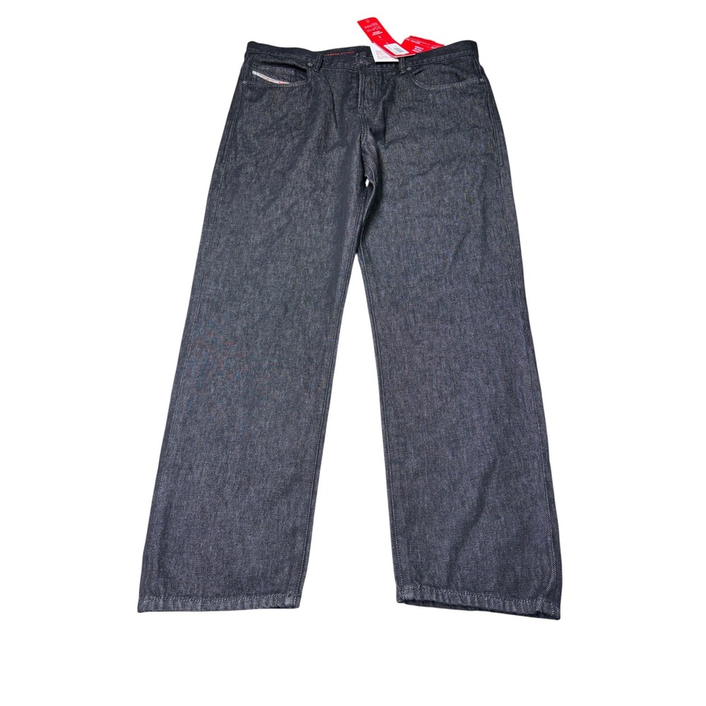 NWT Diesel 2020 D-Viker Selvedge Jeans Mens 38x30 Dark Straight‎ Regular Fit